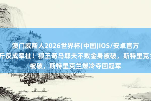 澳门威斯人2026世界杯(中国)IOS/安卓官方下载 减重21公斤反成牵扯！狼王奇马耶夫不败金身被破，斯特里克兰爆冷夺回冠军